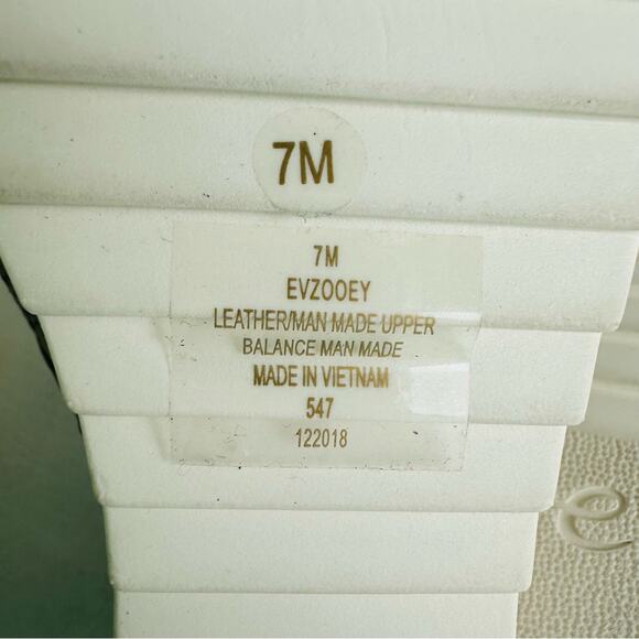 Evolve by Easy Spirit Womens Zooey Leather Wedge Heels Slide Sandal Pink Size 7M - Picture 10 of 11